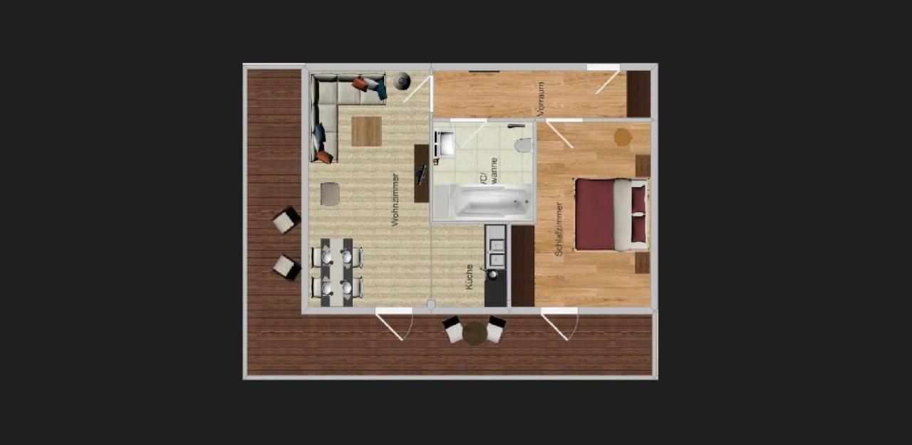 Appartements Alpenland פרטיסאו מראה חיצוני תמונה